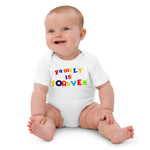 Family Is Forever Organic cotton baby bodysuit