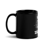 Keep Truckin' Black Glossy Mug