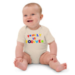Family Is Forever Organic cotton baby bodysuit