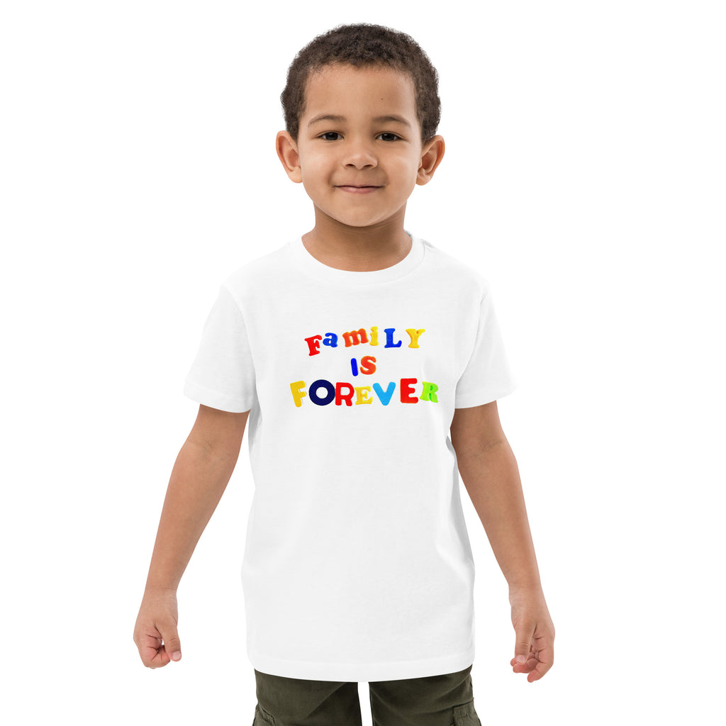 Family Is Forever Organic cotton kids t-shirt
