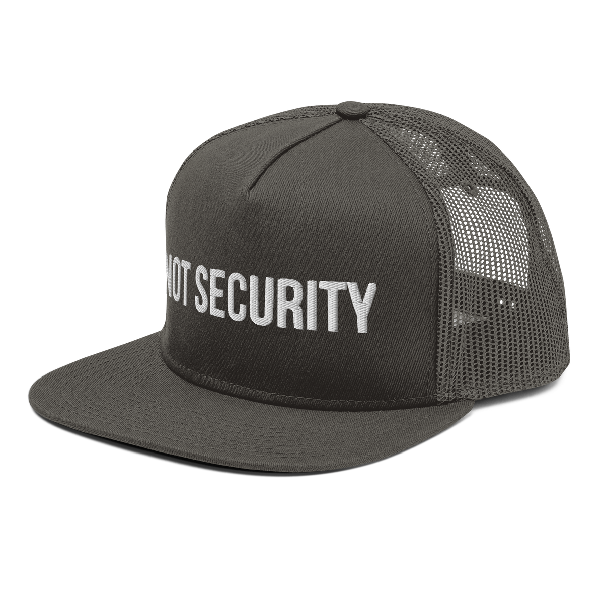 Not Security Mesh Back Snapback